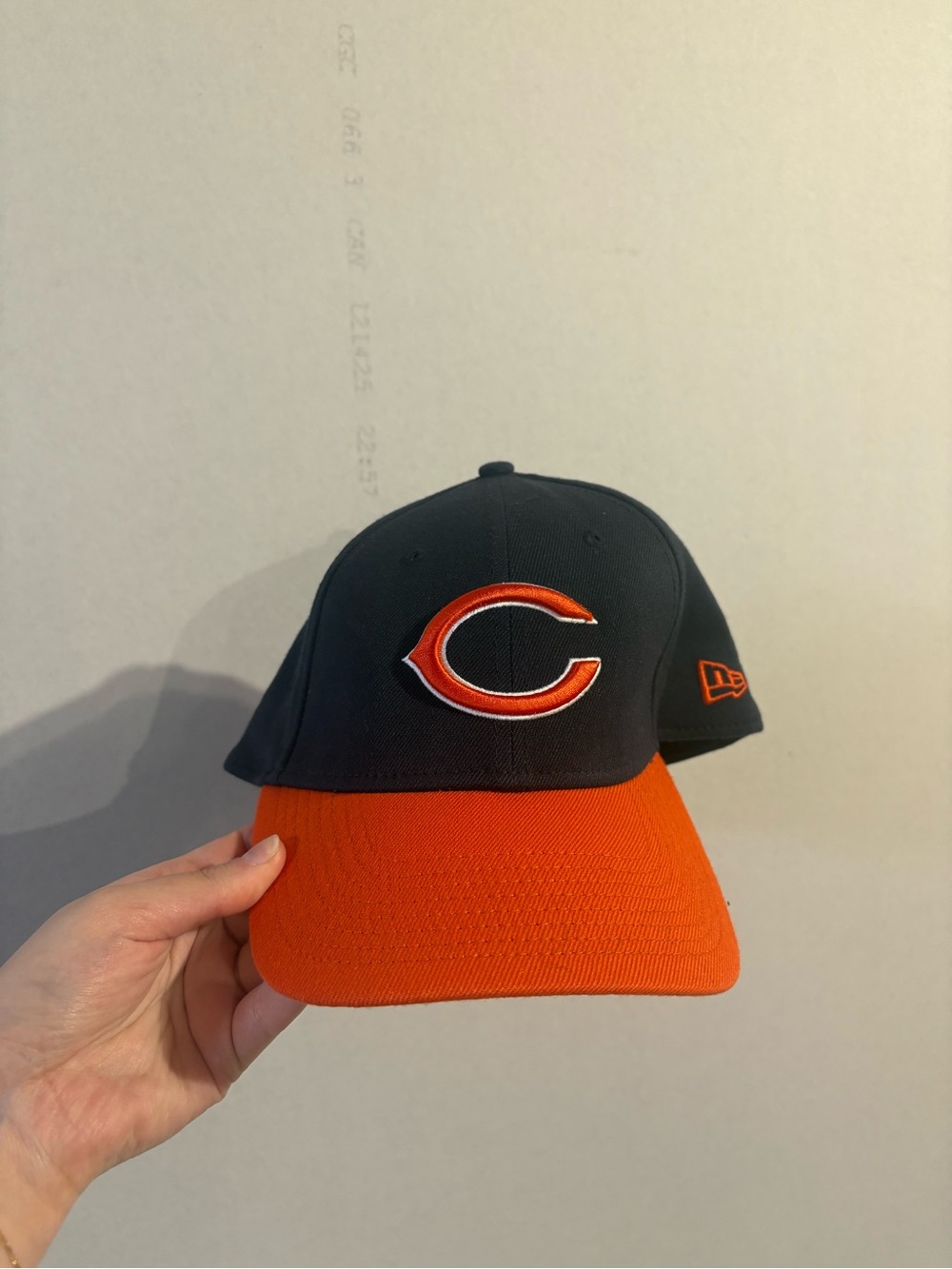 New Era Chicago Bears Two-Tone Navy and Orange Baseball Cap